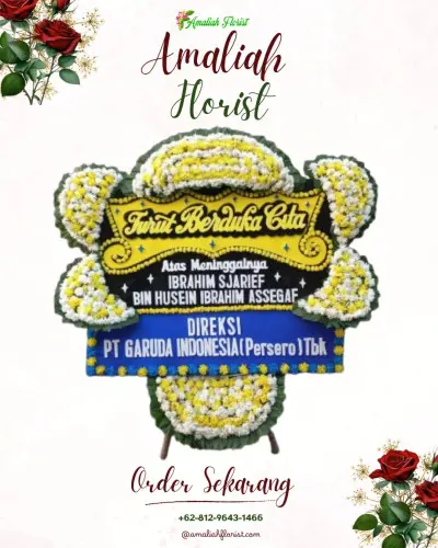 Papan Bunga Duka di Sambirenteng